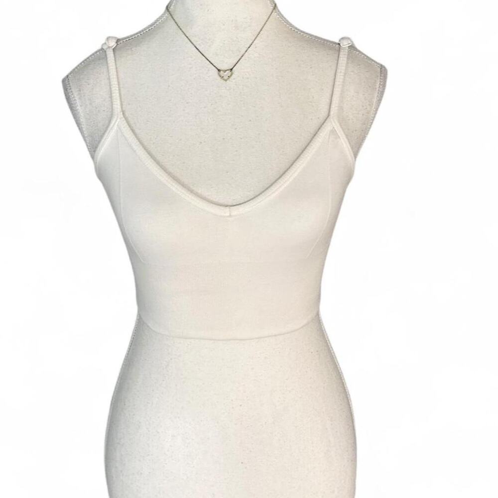 Alo Yoga white sports bra size XS Pilates - Picture 5 of 7